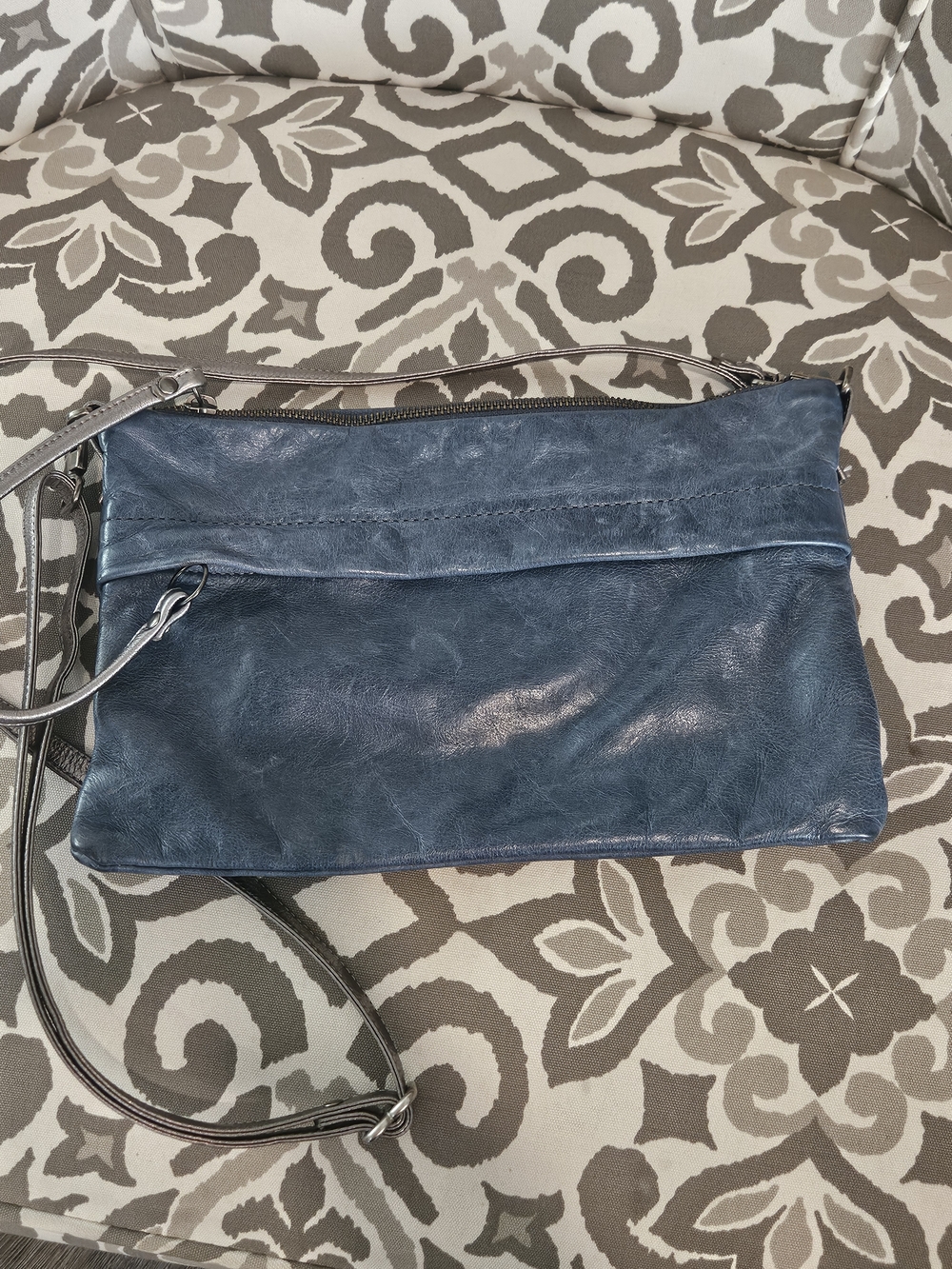 Rough & Tumble  Leather Crossbody-Clutch